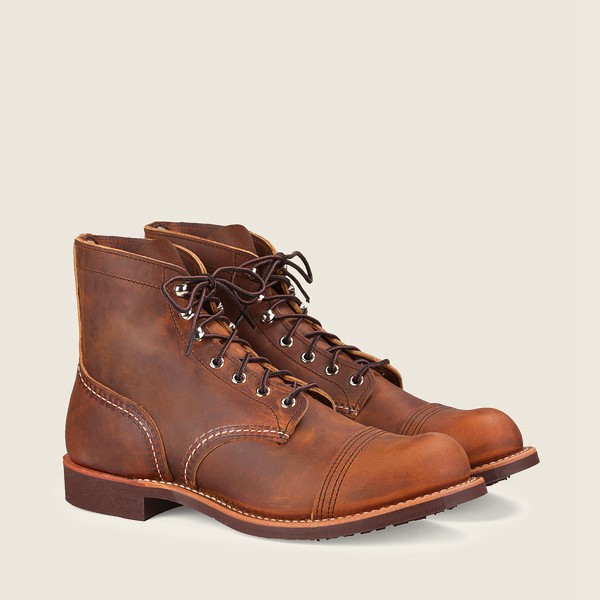 Bottes Red Wing Heritage - Iron Ranger - 6-Inchr Rough & Tough Cuir - Marron - Homme 401CGOFPU